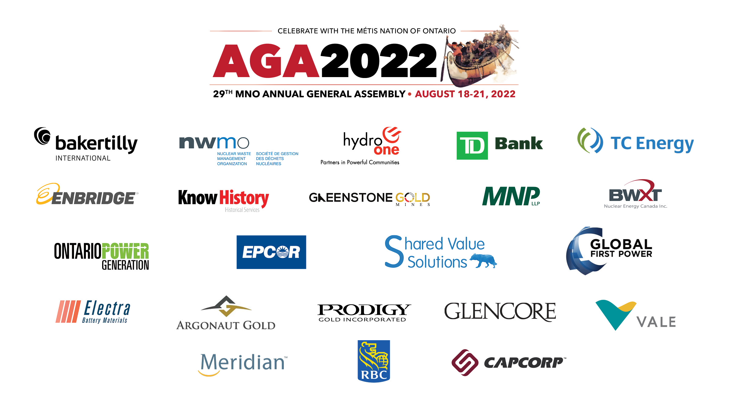 An iamge of AGA sponsor logos